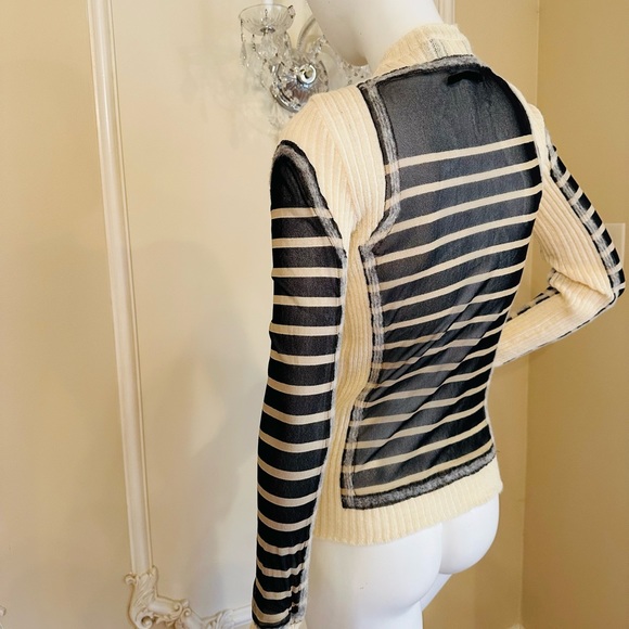 Jean-Paul Gaultier Knits Oatmeal Ribbed Knit - Picture 9 of 13